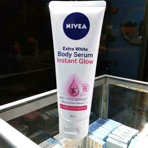 Spf Spf Instant Glow Body Serum Extra White Nivea Ml Lazada