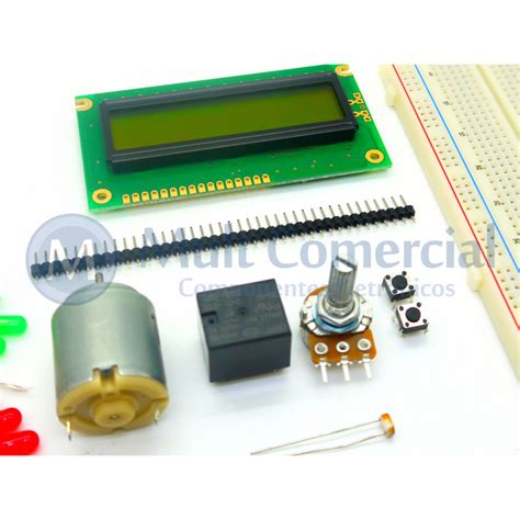 Kit Arduino Para Iniciantes Mult Comercial Itens