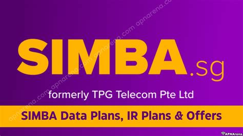 TPG Mobile (SIMBA) Plans, Top-Up, Recharge Offer, and Roaming 2024