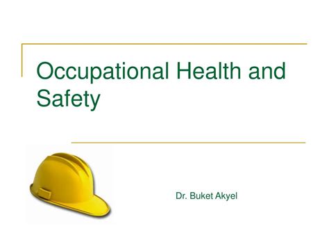 Ppt Occupational Health And Safety Powerpoint Presentation Free Download Id 5166480