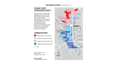 Here Are The Maps Showing The Breakdowns In Spokane Countys First 5