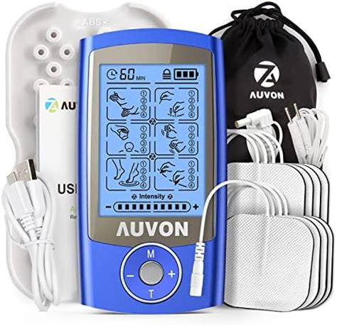 Amazon Auvon Dual Channel Tens Unit Muscle Stimulator Machine With