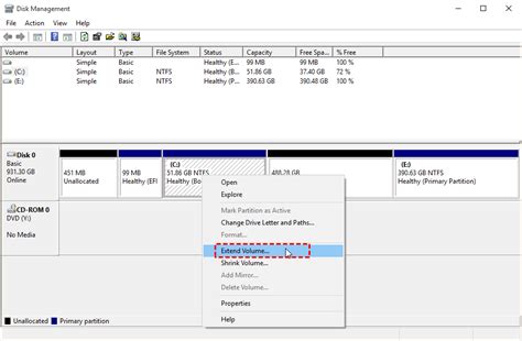 Free Tutorial Disk Management Combine Partitions In Windows