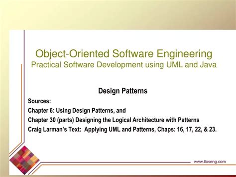 PPT Object Oriented Software Engineering Practical Software