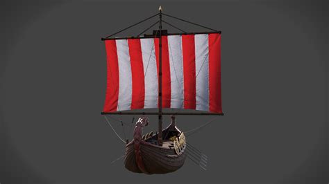 Stylized Roman Ship 3d Model Turbosquid 1977082