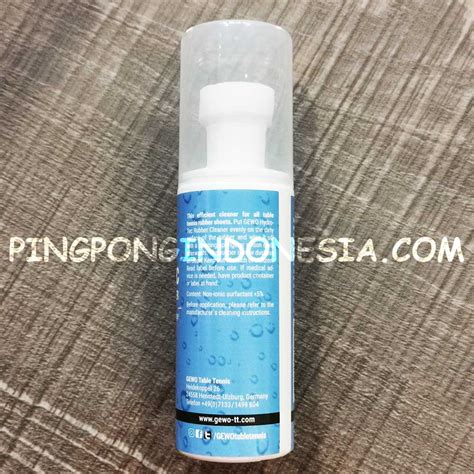 Harga Gewo Hydrotec Cleaner With Sponge Ml Pingpongindonesia