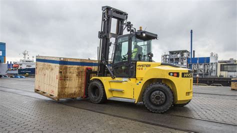 Neues Hubgerüst Für Hyster Schwerlaststapler Verkehrsrundschaude