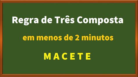 Macete Regra De Tres Composta LIBRAIN