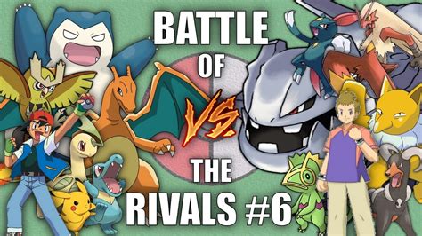 Battle Of The Rivals 6 Ash Vs Harrison Pokemon Battle Revolution