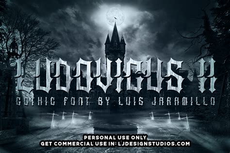 Ludovicus Ii Font Lj Design Studios Fontspace