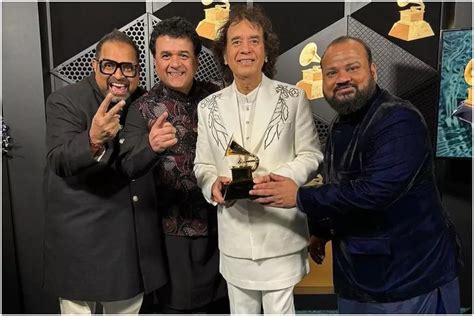 66th Grammy Awards Shankar Mahadevan And Zakir Hussains Fusion Band