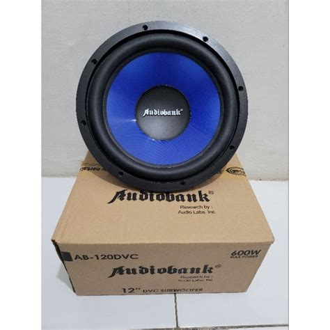 Jual Subwoofer Audiobank Ab 120dvc Double Coil 12 600w Shopee Indonesia