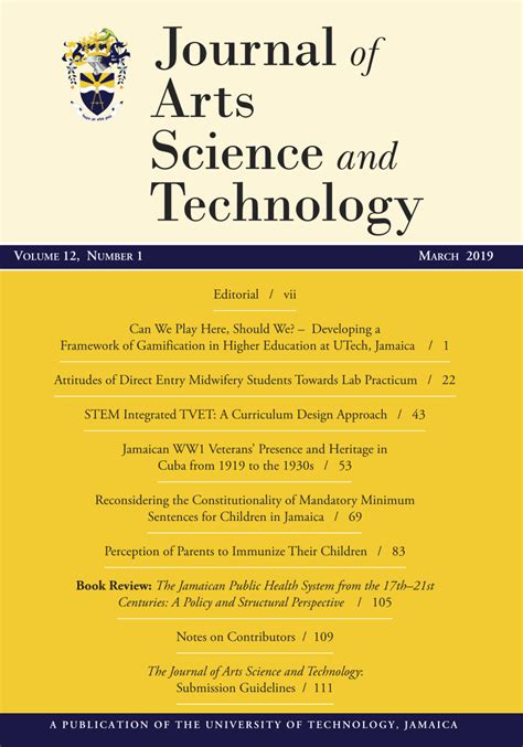 (PDF) Journal of Arts Science and Technology Volume 12 Issue 1 (2)