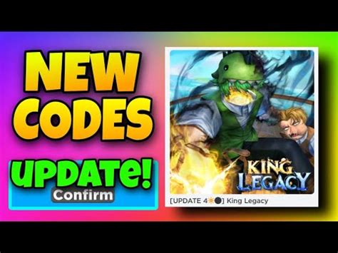 KING LEGACY NEW UPDATE REDEEM ROBLOX CODES 2022 KING LEGACY CODES