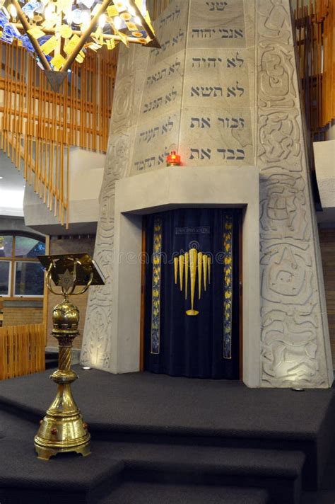 Torah Ark in Jewish Synagogue Stock Image - Image of israel, scrolls: 69385621