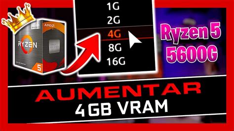 Cómo AUMENTAR la memoria VRAM de los GRÁFICOS INTEGRADOS AMD RYZEN 5