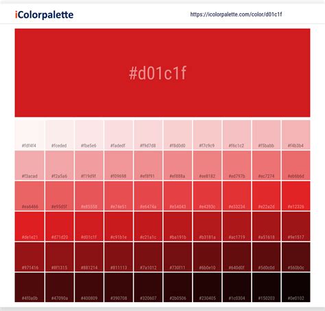 Pantone Tcx Fiery Red Color Hex Color Code D C F