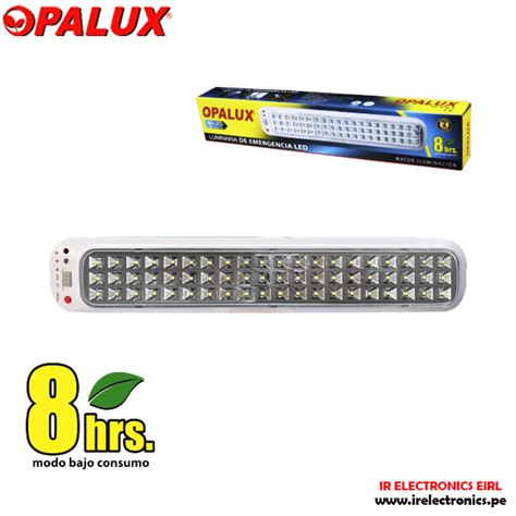 Luz De Emergencia Led Opalux Op Ls Ir Electronics