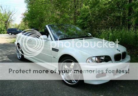 FS: White e46 M3 Convertible $26k