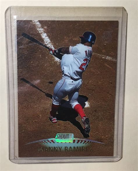 Manny Ramirez Stadium Club Premium Card Indians Neat