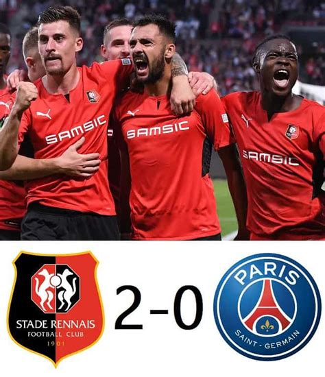 Ligue Le Psg S Incline Devant Rennes Xibaaru