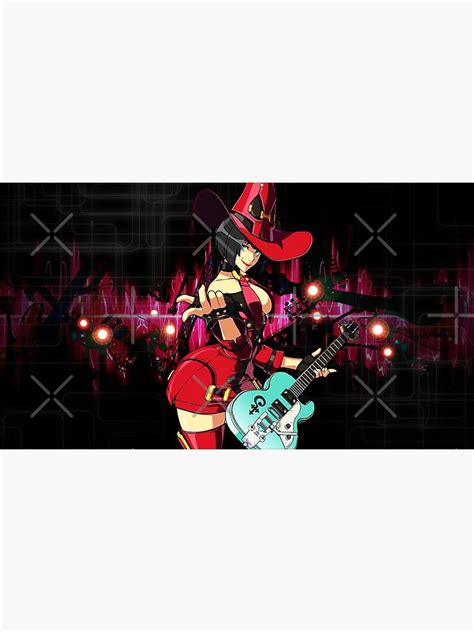 I No Guilty Gear Hard Rock Witch Sticker For Sale By Fiorerose