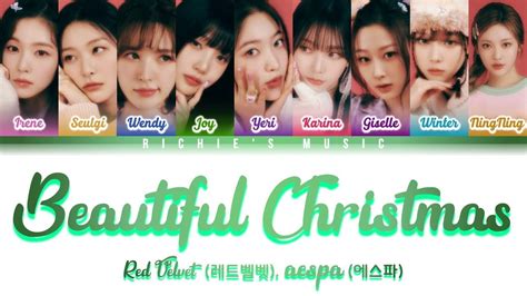 Red Velvet aespa 레드벨벳 에스파 Beautiful Christmas Color Coded Lyrics