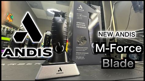 New Andis GTX EXO M Force Blade YouTube