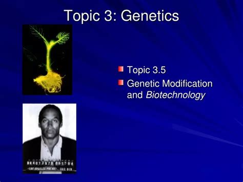 Ppt Topic 3 Genetics Powerpoint Presentation Free Download Id9417146