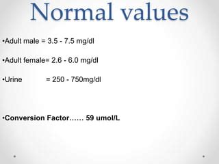 Uric Acid Ppt