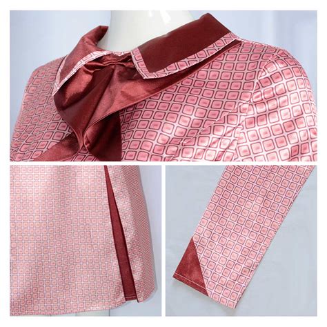 Harry Potter Dolores Umbridge Pink Dress Cosplay Costume Outfits Hallo ...