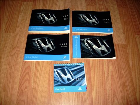 Honda Civic Hybrid Owners Manual With Nav Manual Honda Amazon