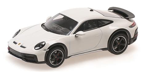 Schaalmodel Porsche 911 Dakar 2022 Wit 1 18 Minichamps