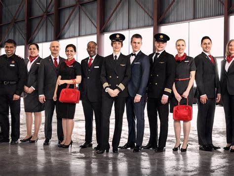 Air Canadas New Employee Uniforms Include Flight Attendants Pilots