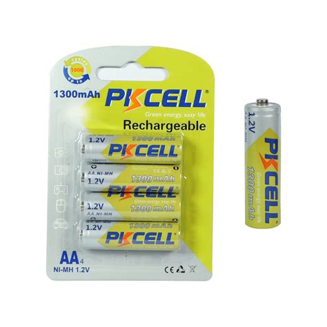 PKCELL AA 1300mAh Pila NIMH Recargable GRUPO SACKS