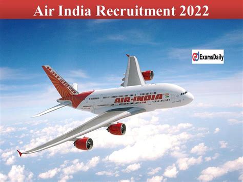 Air India Recruitment 2022 Released By TCS ION B E B Tech Graduates