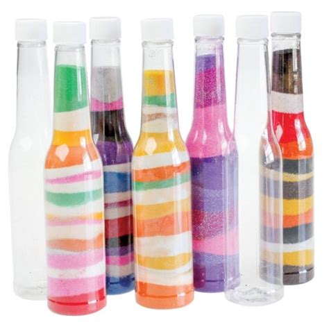 Funky Sand Art Bottles Plastic Porcelain Glass Cleverpatch Art