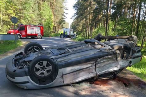 Wypadek W Wilczej Woli Dwie Osoby W Szpitalu