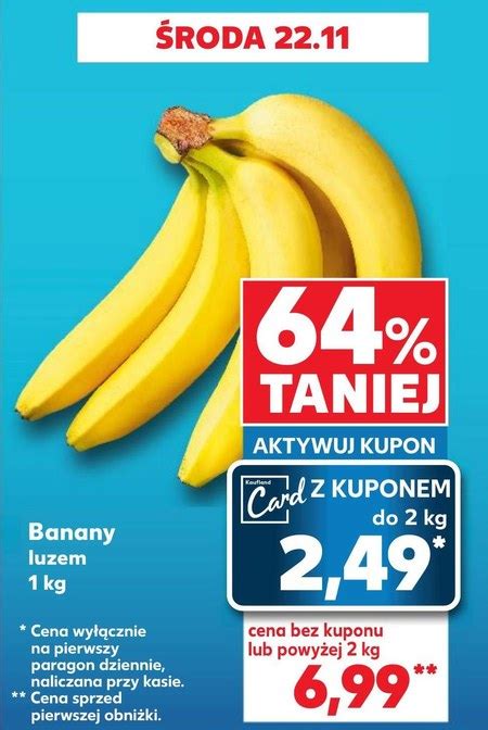 Banany Kaufland Taniej Promocja Kaufland Ding Pl