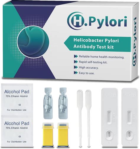 Helicobacter Pylori Test Kit 2 Pack H Pylori Test Kits At Home H Pylori Self