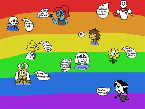 Undertale Pride Month By Melonyp On Deviantart