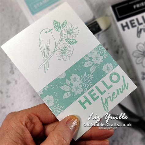 Simplestamping Saturday Featuring Friendly Hello Sale A Bration Bundle