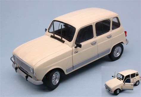 BALOCCO Ingrosso Modellismo Online RENAULT 4L GTL 1984 BEIGE 1 18