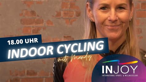 Minuten Indoor Cycling Injoy Live Workout Mit Mandy Youtube