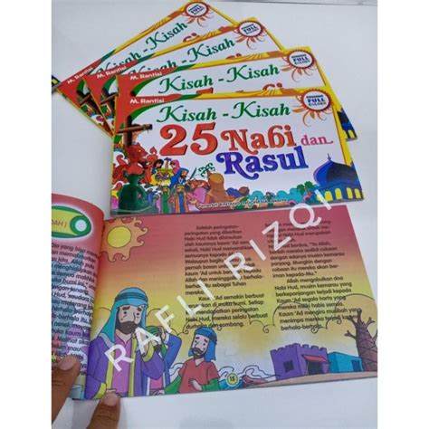 Jual Keren Buku Cerita Anak Bergambar Kisah Nabi Dan Rasul Buku