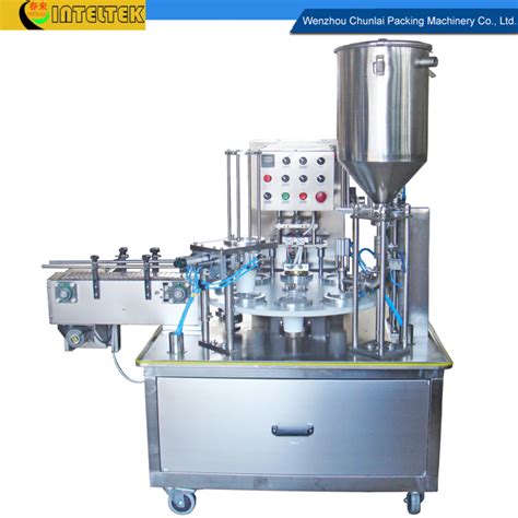 Kis Automatic Rotary Type Cup Filling Sealing Machine From China