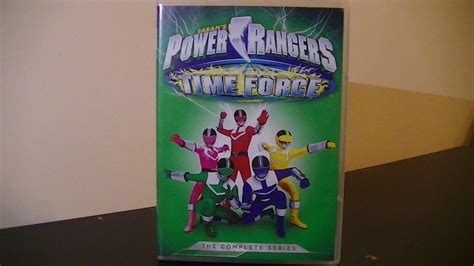 Power Rangers Time Force The Complete Series Dvd Unboxing Youtube