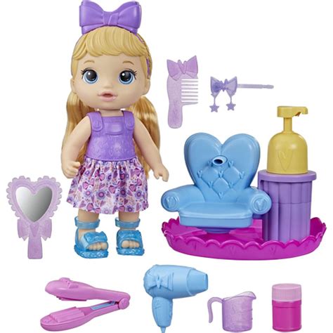 Boneca Baby Alive Sudsy Styling Loira F Hasbro Em Promo O