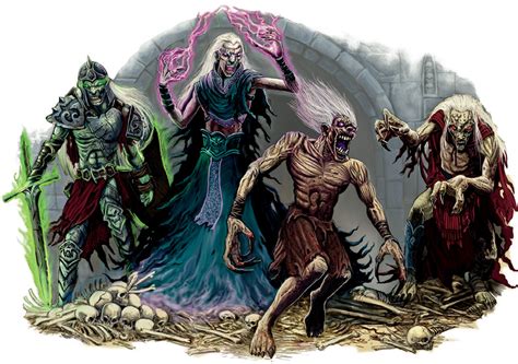 Wight - Battle, Deathlock, Slaughter and Wight | Monster artwork ...