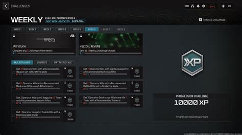 MW3 And Warzone Season 4 Week 6 Challenges How To Complete Rewards